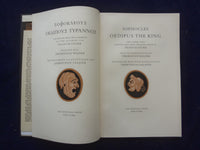 1944 SOPHOCLES OEDIPUS HARDCOVER BOOK - HERITAGE PRESS - SLIPCASE - KD 9345
