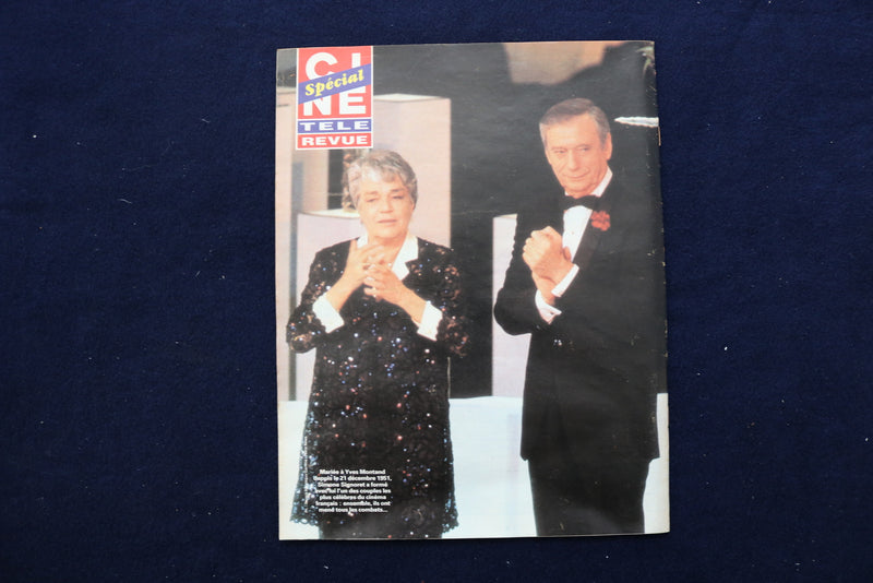 1985 OCTOBER 3 CINE TELE REVUE MAGAZINE - SIMONE SIGNORET COVER - E 12053