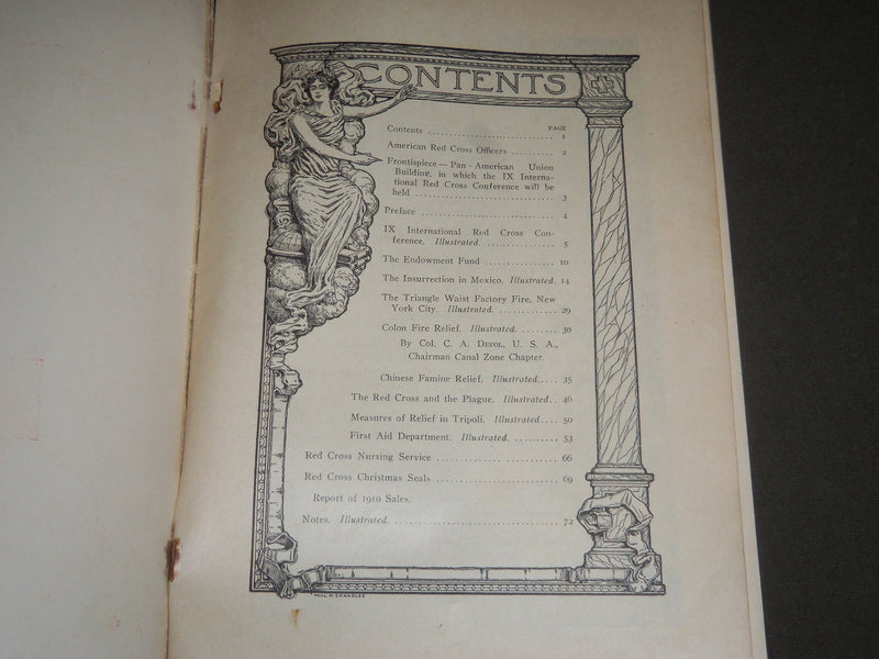 1911 JULY THE AMERICAN RED CROSS BULLETIN MAGAZINE - WASHINGTON D. C. - J 2573