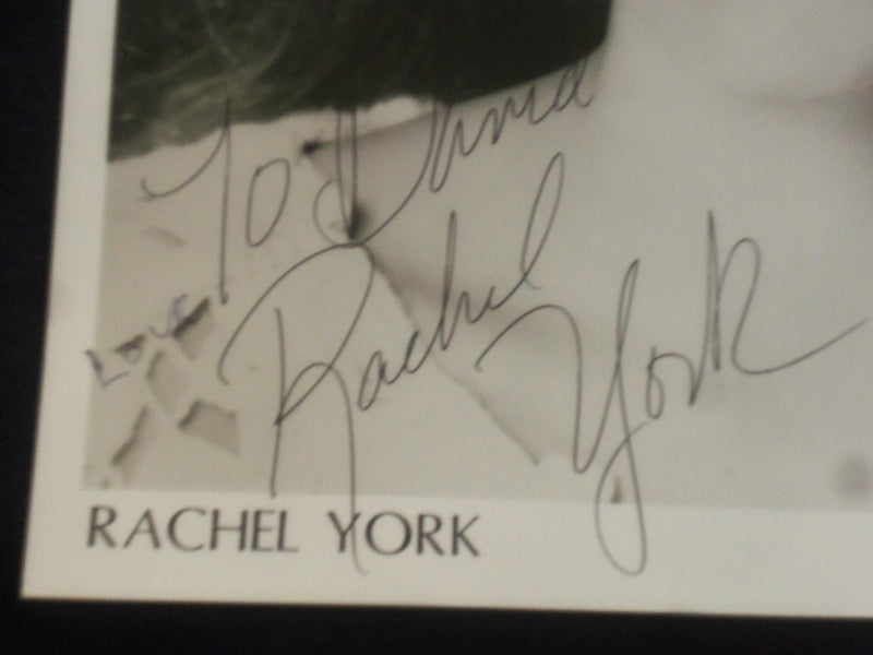 RACHEL YORK 8x10 AUTOGRAPHED PHOTOGRAPH
