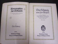 1859-1925 ASSORTED GERMAN BOOK LOT OF 6 DIFFERENT - KD 1350W