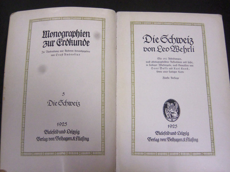 1859-1925 ASSORTED GERMAN BOOK LOT OF 6 DIFFERENT - KD 1350W