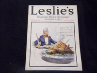 1915 NOVEMBER 25 LESLIE'S WEEKLY MAGAZINE - I OUGHT TO BE THANKFUL - ST 1350