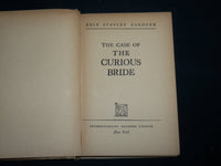 1934 THE CASE OF THE CURIOUS BRIDE HARDCOVER BOOK BY ERLE GARDNER - KD 7282