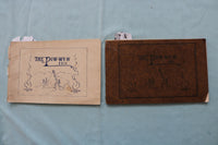 1911-1913 THE POW-WOW CALDWELL HIGH SCHOOL YEARBOOK - IDAHO - LOT OF 2 - K 2580