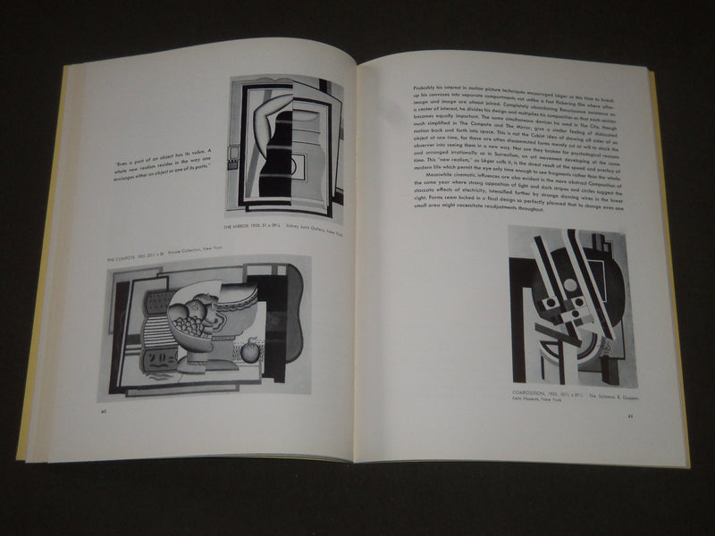 1953 LEGER EXHIBITION BY KATHARINE KUH SOFTCOVER BOOK - J 2273