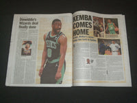 2021 AUGUST 5 NEW YORK DAILY NEWS NEWSPAPER - KEMBA WALKER TO SIGN WITH KNICKS