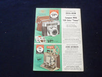 1962 MONTGOMERY WARD CAMERA BOOK CATALOG - SOFTCOVER - J 9312