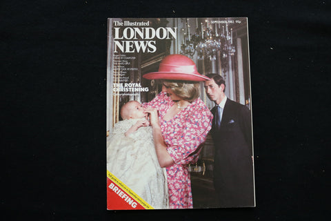 1982 SEP THE ILLUSTRATED LONDON NEWS MAGAZINE - CHRISTENING COVER - E 10183