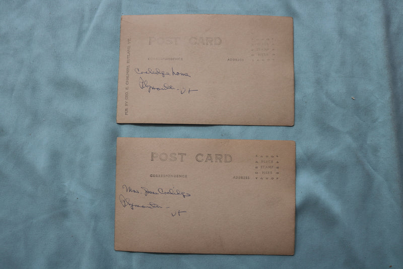 1920'S CALVIN COOLIDGE ORIGINAL PHOTOS - LOT OF 5 - K 2554