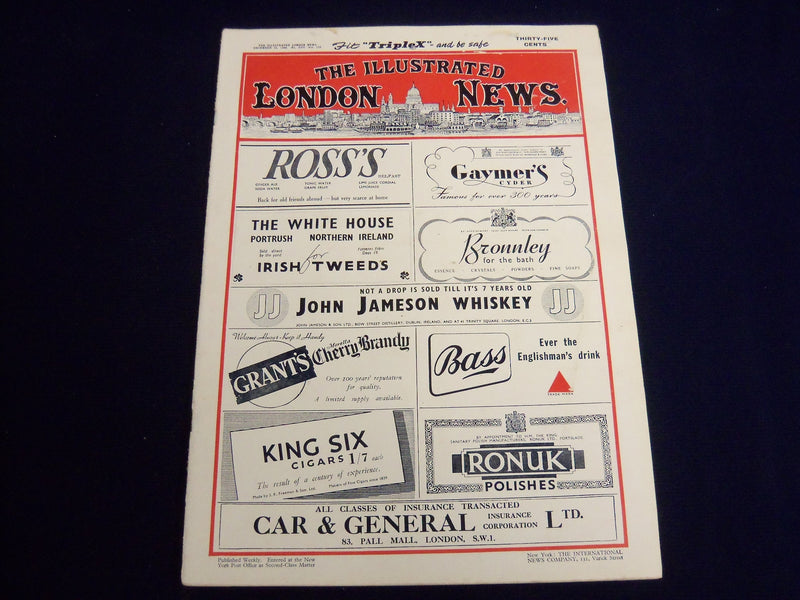 1949 DECEMBER 24 ILLUSTRATED LONDON NEWS MAGAZINE - BARKING STATION - E 8112