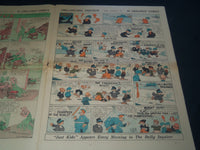 1929 DECEMBER 8 PHILADELPHIA INQUIRER SUNDAY COLOR COMIC SECTION - NT 7609
