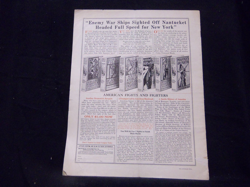 1915 DECEMBER 30 LESLIE'S WEEKLY MAGAZINE - FROM LABOR TO REFRESHMENT - ST 1355
