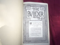 1919 JULY-DECEMBER THE BUILDER U. K. MAGAZINE BOUND VOLUMES - FOLD OUTS- C 59