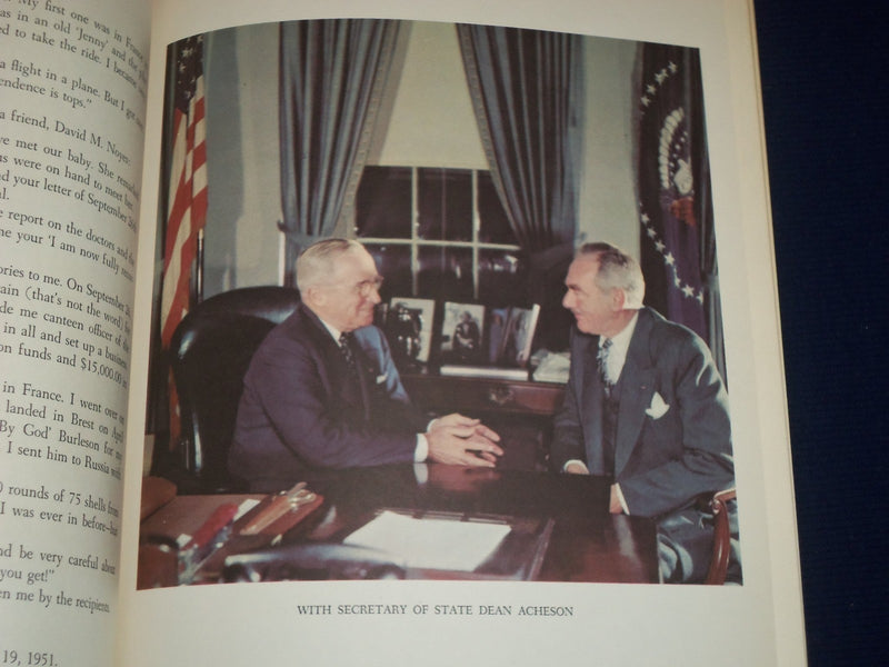 1952 MR PRESIDENT INTERVIEWS OF HARRY S TRUMAN BOOK BY WILLIAM HILLMAN - KD 2699