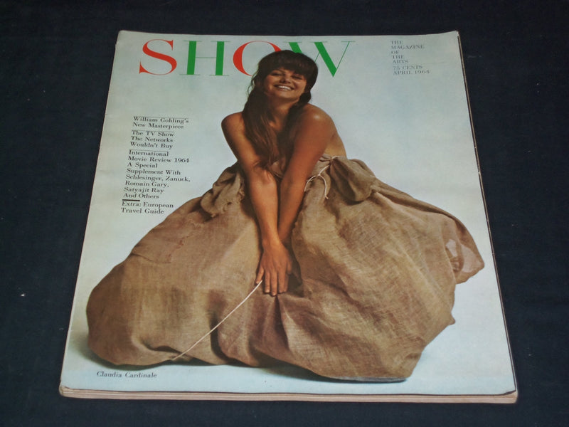 1964 APRIL SHOW MAGAZINE - CLAUDIA CARDINALE COVER AND PHOTOS - F 400
