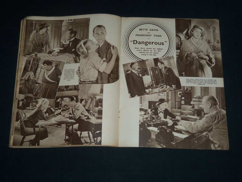 1936 SCREEN PICTORIAL SUMMER ANNUAL MAGAZINE - PUB. IN U. K - J 4178