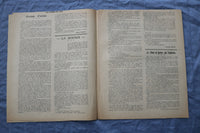 1911 OCTOBER 14 LES HOMMES DU JOUR MAGAZINE- TRISTAN BERNARD - FRENCH - NP 8642