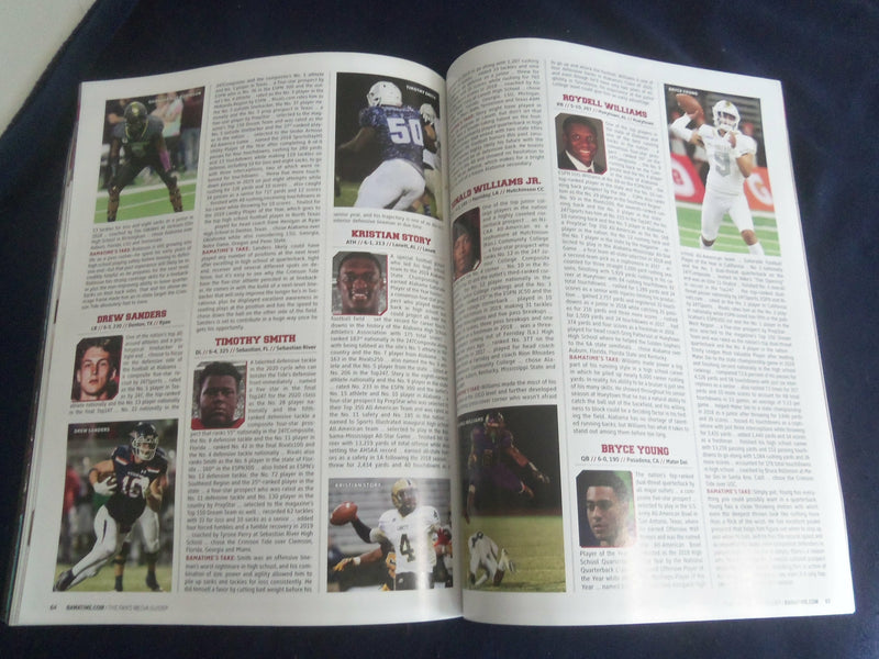 2020 BAMATIME MAGAZINE - UNIVERSITY OF ALABAMA - STILL ROLLING - SP 1220V