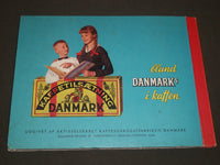 1950'S DANMARKS SERIE I BILLEDER BUILDING TOBACCO CARDS ALBUM - KD 3187