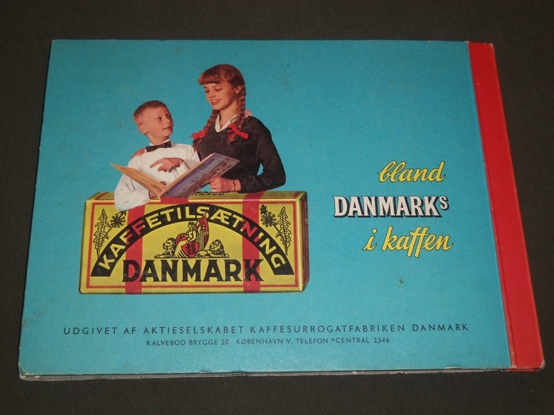 1950'S DANMARKS SERIE I BILLEDER BUILDING TOBACCO CARDS ALBUM - KD 3187