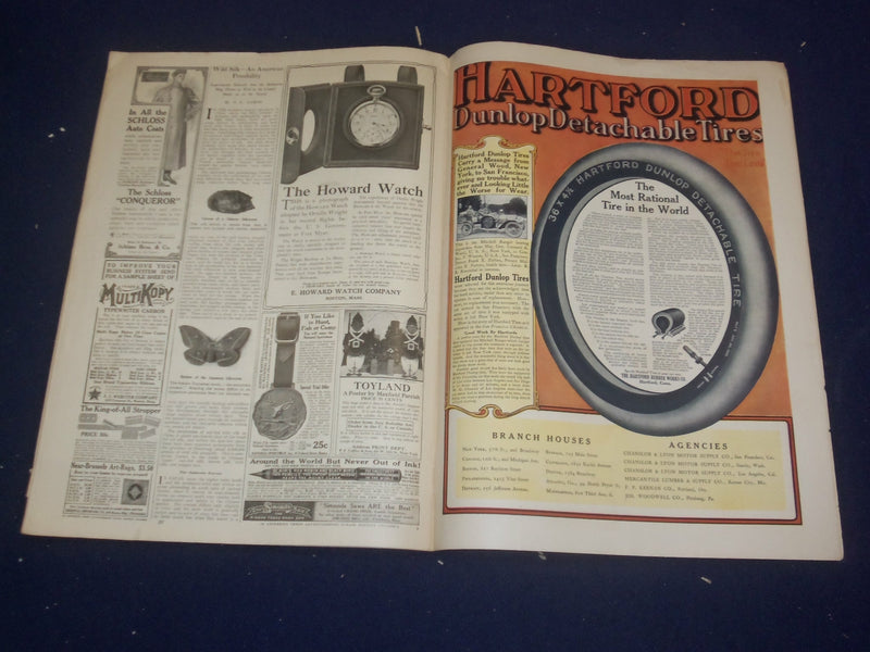 1909 NOVEMBER 6 COLLIER'S MAGAZINE - HERO WORSHIP - ST 6687