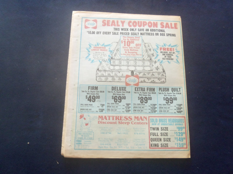 1988 MAY 22 NORTHEAST WOMAN NEWSPAPER - SCRANTON, PA -CHRISTOPHER WALKEN-NP 6190