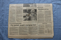 1980 DECEMBER 9 THE EVENING SUN - JOHN LENNON MURDERED - BALTIMORE, MD - NP 9214