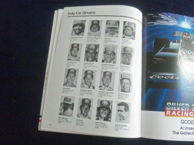 1984 OCTOBER 13-14 STROH'S 150 INDY CAR AUTO RACE RACING PROGRAM - SP 3804S