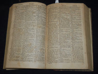 1794 BOYER'S ROYAL DICTIONARY ABRIDGED BY J. C. PRIEUR - VOLUME 1 & 2 - KD 703T