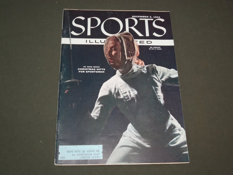 1955 DECEMBER 5 SPORTS ILLUSTRATED MAGAZINE - OLYMPIAN LOUISE DYER - SP 8764