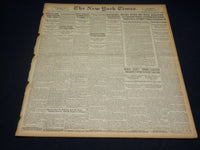 1920 MAY 28 NEW YORK TIMES - WILSON BETOES RESOLUTION, RUTH 2 HOMERS - NT 8680