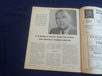 1960 OCTOBER HOCKEY PICTORIAL MAGAZINE - DEAN PRENTICE COVER - ST 200K