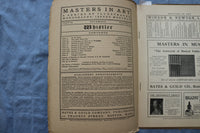 1907 DECEMBER MASTERS IN ART ILLUSTRATED MONOGRAPHS - JAMES WHISTLER - ST 5508Q