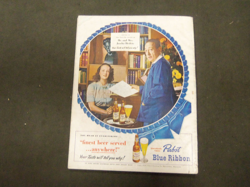 1950 JANUARY ESQUIRE MAGAZINE - NICE ILLUSTRATIONS, COVER AND ADS - ST 2762