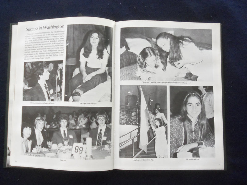 1981 LAKES MOUNTAIN LAKES HIGH SCHOOL YEARBOOK - MOUNTAIN LAKES, NJ - YB 1926U
