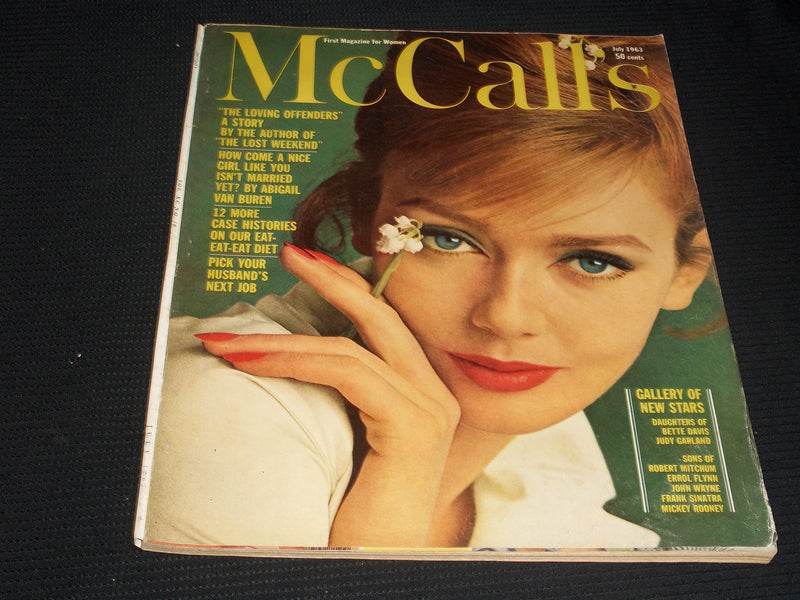 1963 JULY MCCALL'S MAGAZINE - NICE COLOR COVERS & ADS - E 1216