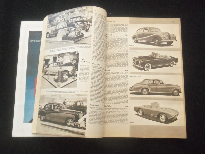 1956 OCTOBER 19 THE AUTOCAR MAGAZINE - LONDON SHOW REPORT - BRITISH - J 7838