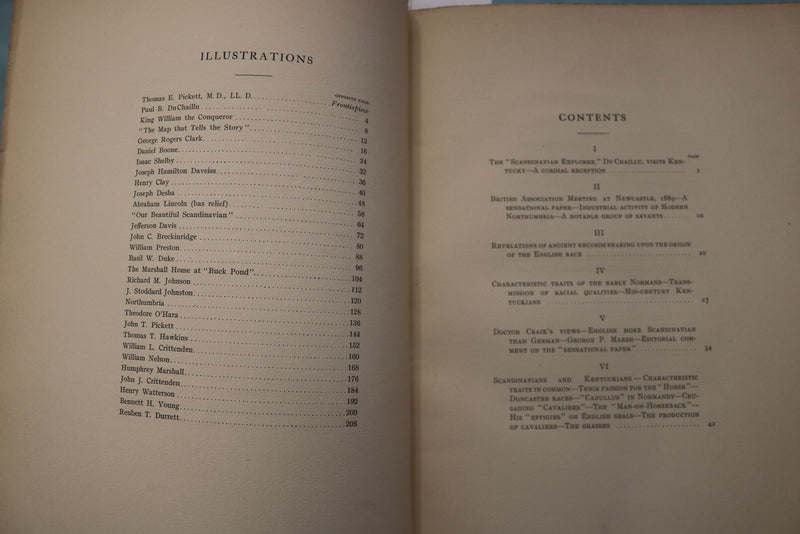 1907 FILSON CLUB #22 THE QUEST FOR A LOST RACE HARDCOVER BOOK - KD 9716