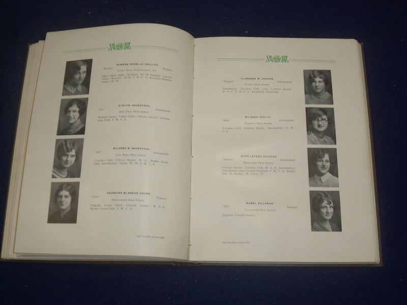 1929 THE OAK STATE TEACHERS COLLEGE YEARBOOK - INDIANA, PENNSYLVANIA - YB 2023