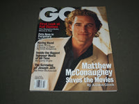 1997 JULY GQ MAGAZINE - MATTHEW MCCONAUGHEY COVER - SP 4193