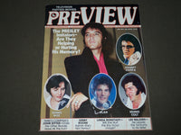 1978 JUNE PREVIEW MAGAZINE - ELVIS PRESLEY COVER - CW 588