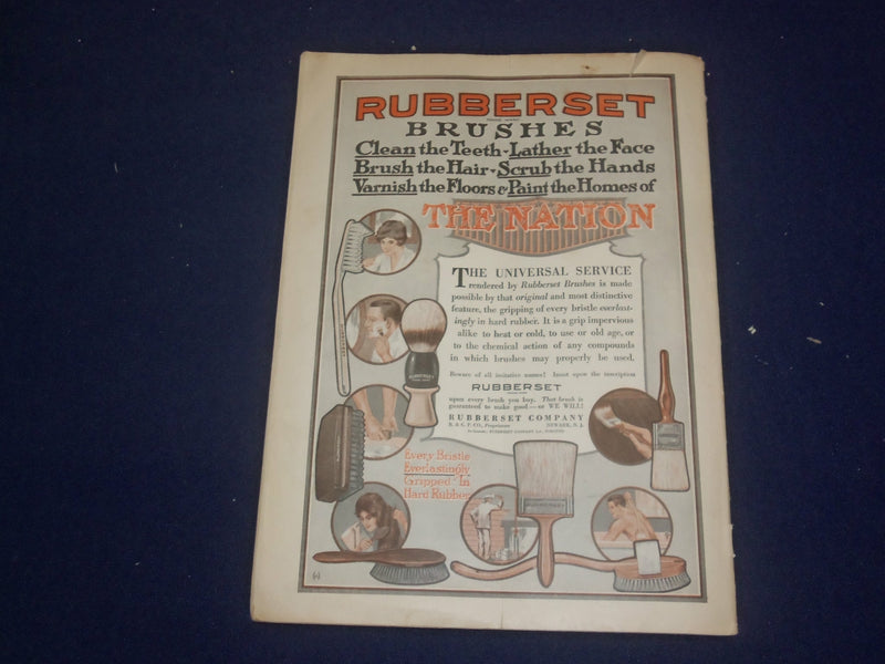 1917 OCTOBER 6 COLLIER'S MAGAZINE - THE EMERGING MR. BAKER - ST 6721