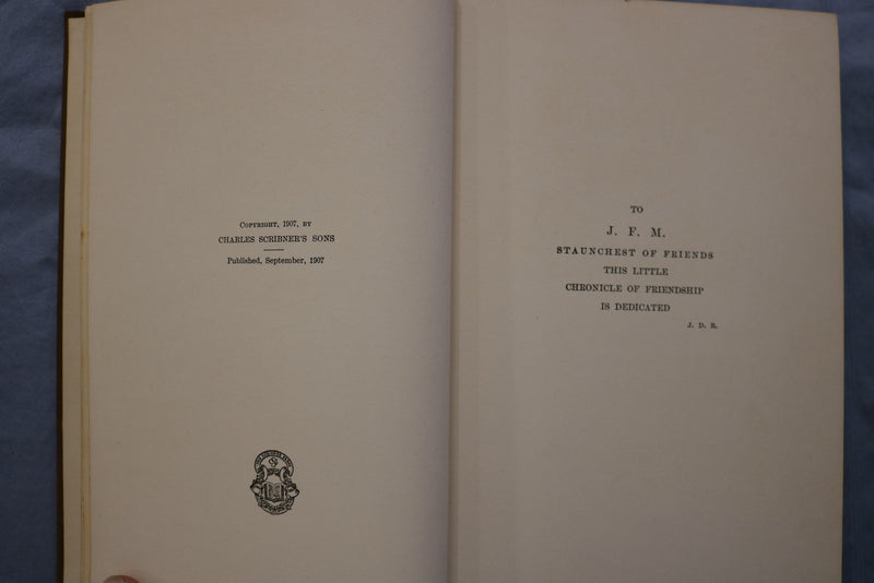 1907 THE DOMESTIC ADVENTURES HARDCOVER BOOK BY JOSEPHINE DASKAM BACON - KD 9594