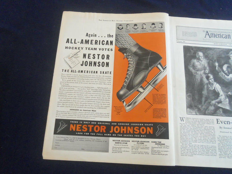 1931 DECEMBER AMERICAN BOY MAGAZINE - MERRIE MERRIE CHRISTMAS - ST 7063