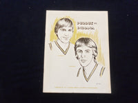 1977 FEB 20 COLLEGE BASKETBALL PROGRAM - PURDUE UNIV VS. INDIANA UNIV- SP 1533T