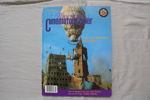 1989 MARCH AMERICAN CINEMATOGRAPHER MAGAZINE - BARON MUNCHAUSEN COVER - E 19871