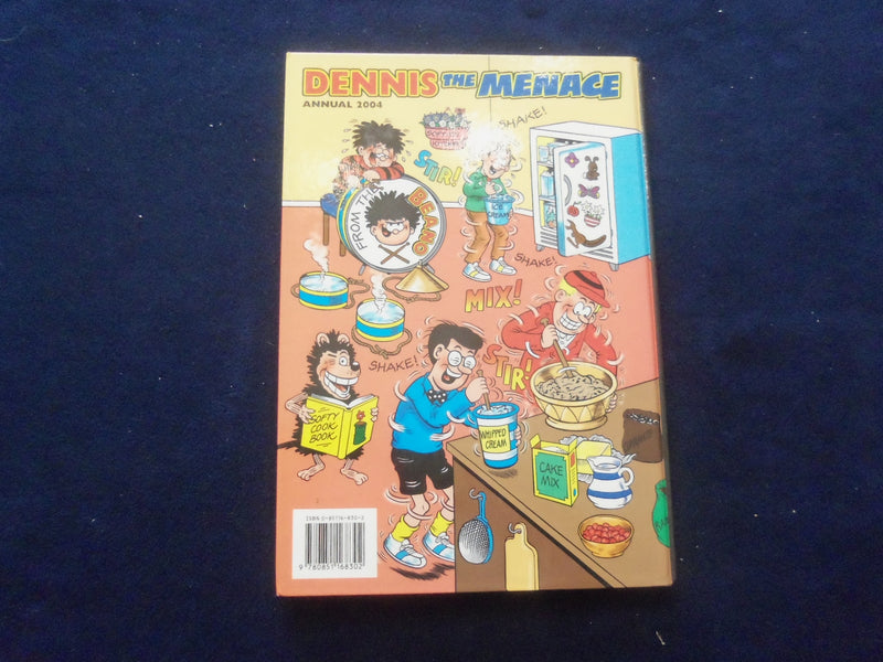 2004 DENNIS THE MENACE ANNUAL 2004 HARDCOVER BOOK - KD 8314