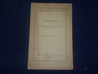 1862 BRIDGEWATER FIRST CONGREGATIONAL SOCIETY SERMON BY RICHARD HODGES - J 4484