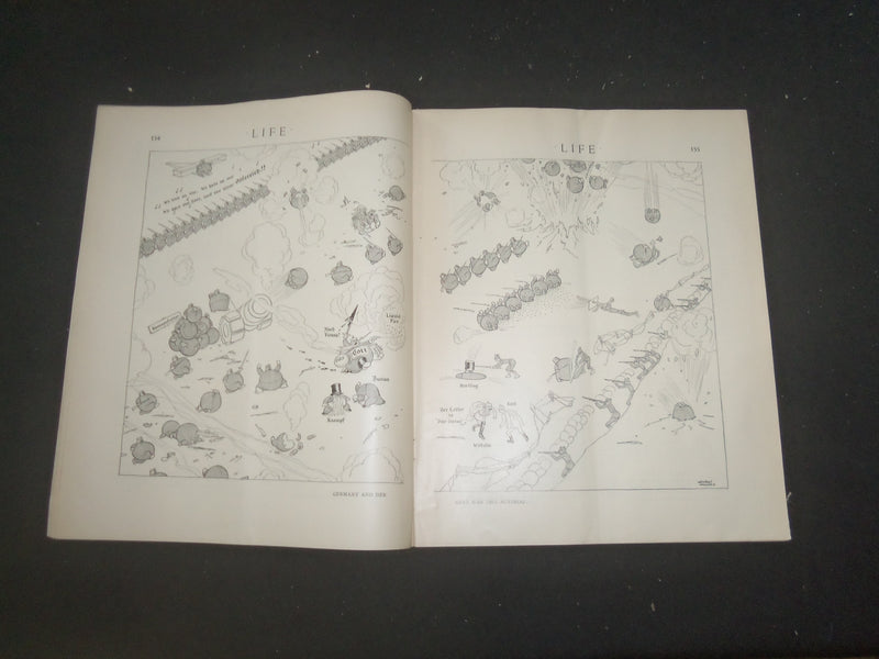 1918 AUGUST 1 LIFE MAGAZINE - THE LOVE LETTER - L 767Q